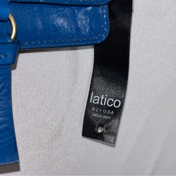 🔥SALE Latico Blue Soft Leather Crossbody Bag - Picture 2 of 8